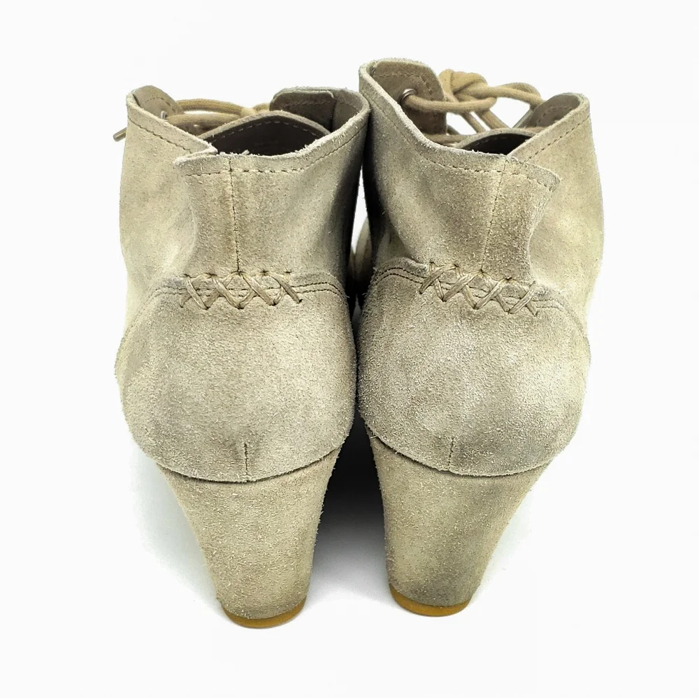 Clarks Originals Vogue Aurora Platform Wedge Ankle Bootie Sz 8